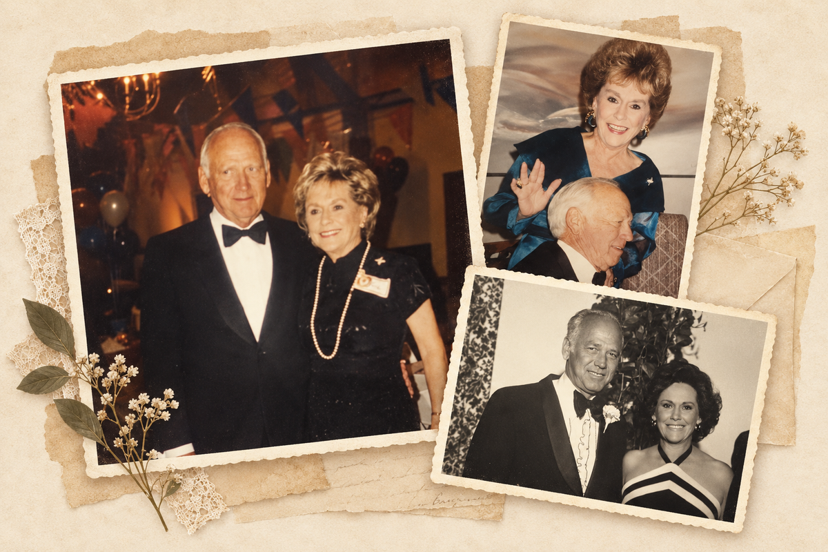 Archival photographs of Ringo and Jean Reiner together through the years, featured in The Man She Knew Best.