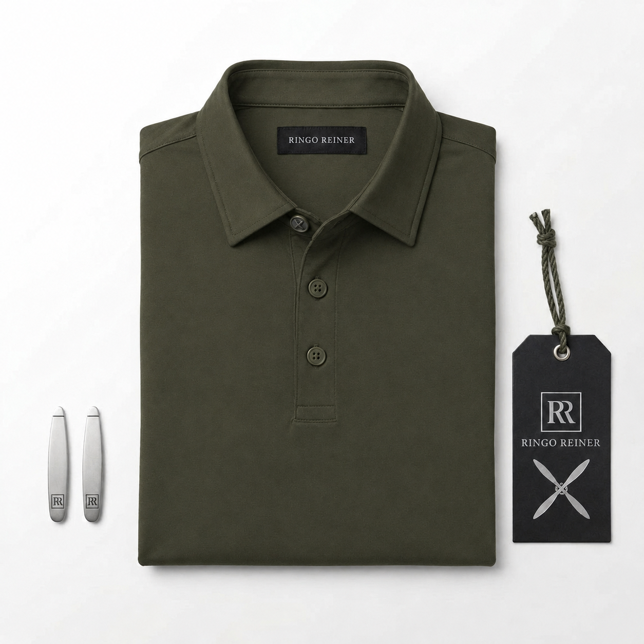 Ringo Reiner Founder Polo in Olive Drab