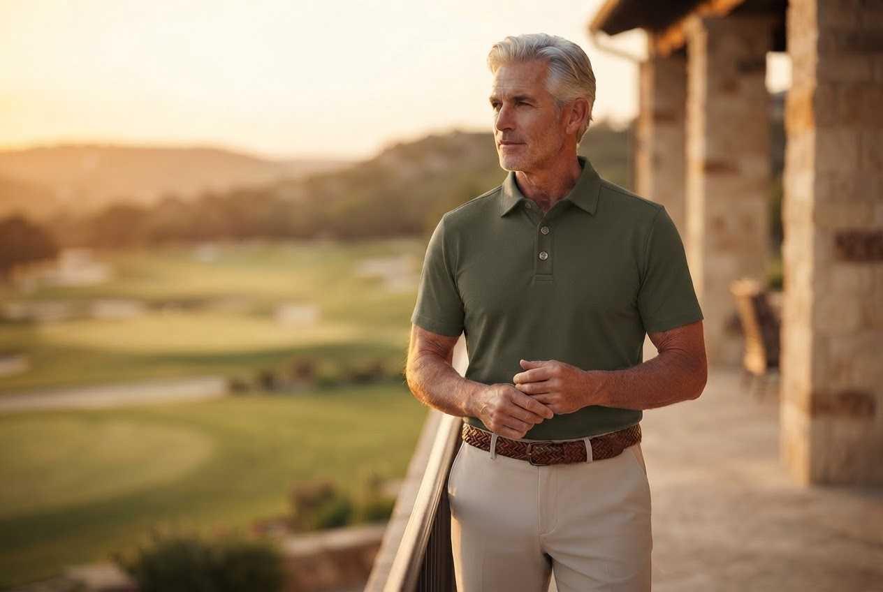 The Founder Polo Solid