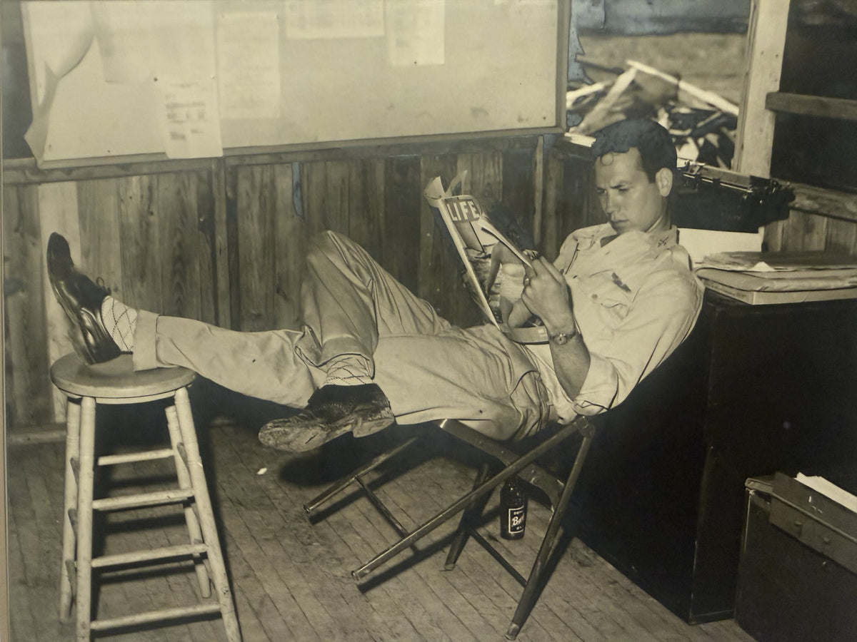 Richard Ringo Reiner in U.S. Army Air Forces uniform