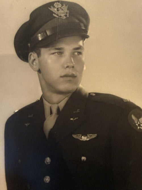 Richard “Ringo” Reiner in his U.S. Army Air Forces uniform during World War II